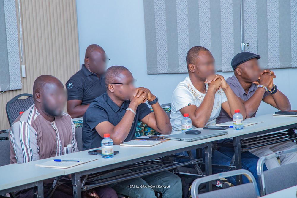 Participants en salle de formation